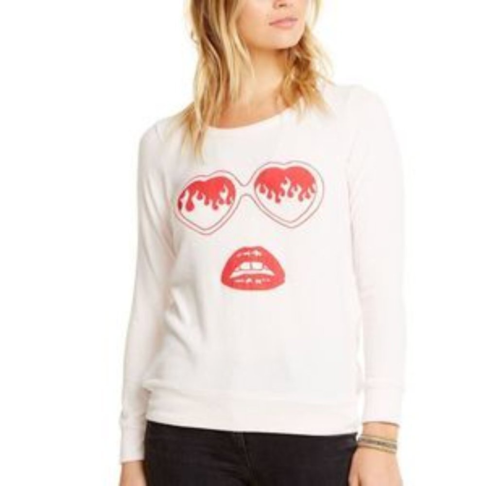 Chaser Tie Dye Graphic Tee Oversized Sweater